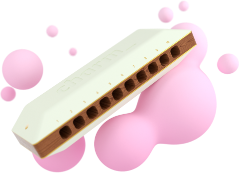 Harmonica mascot